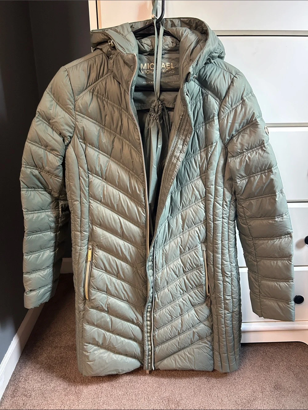 Michael Kors Quilted Puffer Coat